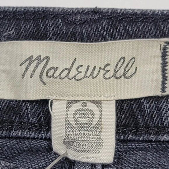 NEW Madewell Men's Size 27 Black "Perfect Vintage" Slim Jeans Size 27 - Picture 3 of 7